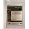 Image 2 : 2001 Upper Deck Tiger Woods Rookie Golf Card In Protective Holder - High Grade - Mint Condition