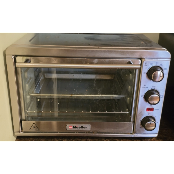Mueller Toaster Oven - Works - 16.5w x 12d x 11h