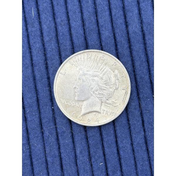 1924-P Silver Dollar - 90% Silver - Mintage: 11,811,000