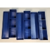Image 4 : (3) Whitman 2x2x9 Plastic Coin Storage Boxes  - Holds Coin Flips