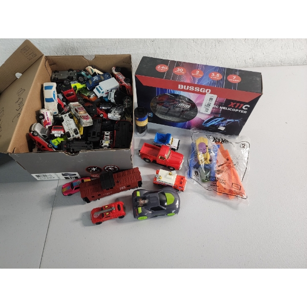 Hot Wheels and other Die-Cast Toy Cars & RC Helicopter