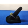 Image 2 : 14K Gold Ring with Peridot-Colored Stone - Size 7.5 - 3.5g