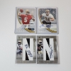 Image 1 : 4 Upper Deck New Orleans Saints AUTOGRAPHED Rookie Authentics Football Trading Cards ft. PATCH Cards