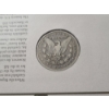 Image 4 : Two U.S. Silver Morgan Dollars in Display Cards & Protective Binder Page - 1890-O & RARE 1880-S 