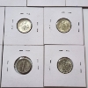 Image 10 : x10 Assorted Years United States 90% Silver Mercury & Roosevelt Dimes - Face Value: $1.00