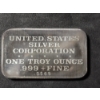 Image 2 : The Whooping Crane - Tallest Bird in North America 1974 - 1 Troy Ounce .999 Silver Bar