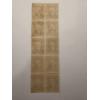 Image 3 : Rare Civil War 1862 Five Cent U.S. Washington Revenue Stamps - Block Of 10 - Excellent Condition