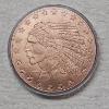 Image 1 : 5 oz Incuse Indian .999 Fine Copper Round