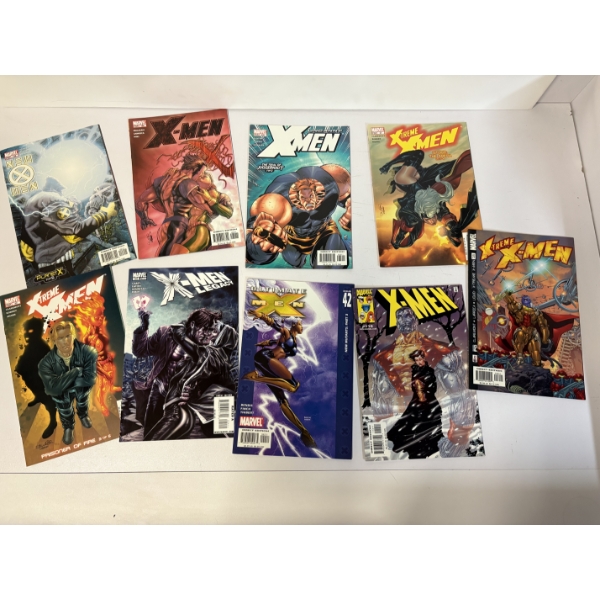 X-Men Comic Books - Set of 9 Comics - Marvel Comics - PlanetX 1 of 5