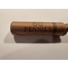 Image 2 : UNKNOWN DATE - FEDERAL RESERVE ROLL OF LINCOLN PENNIES - DETROIT BRANCH - MINT CONDITION - SEALED 