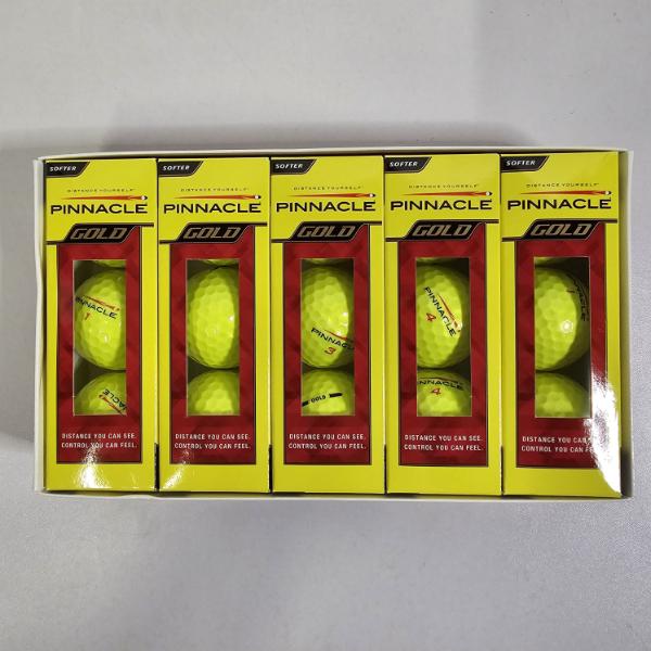 Pinnacle Gold Yellow Golf Balls 15 Pack