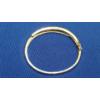 Image 5 : Elegant 14K Gold Bangle Style Bracelet With Diamonds - Weight: 22.6g