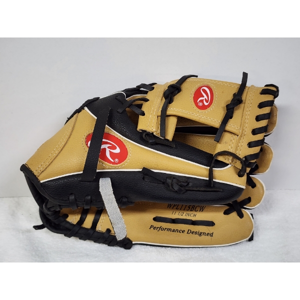 Nice Like New Rawlings Players Series Baseball Glove ~ Model WPL115BCW ~ Size 11.5 Inches!