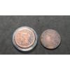 Image 1 : 1848 U.S Large Cent & Unknown Year U.S Large Cent 
