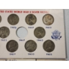 Image 3 : x18 Assorted Years/Mint Marks Wartime 35% Silver Nickels Including Display FV: $0.90