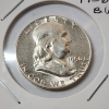 Image 2 : 1956 Franklin Half Dollar - "BU" - 90% Silver U.S Coin