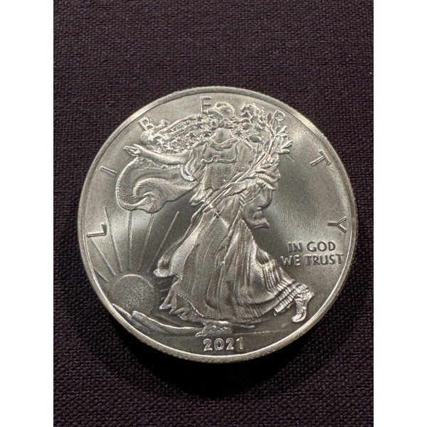 2021 Walking Liberty .999 Fine Titanium 1 Troy Ounce Coin - Mint Condition - Exceptional Coin