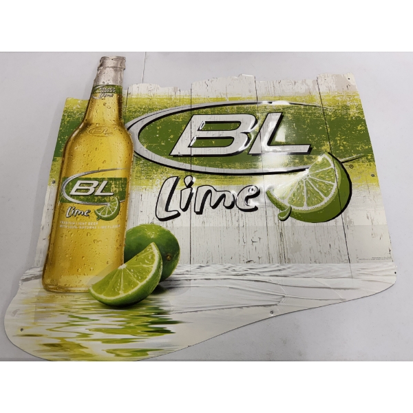Bud Light Lime 29"x28" Metal Sign -Great Condition - No Shipping 