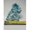 Image 9 : Adorable Degenhart Vintage Uranium Glass Dog Figurine -Ice Blue