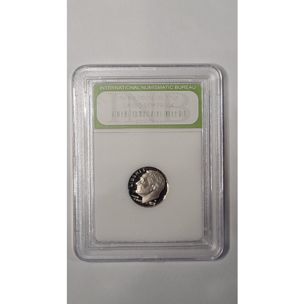 INB 1979-S CAMEO GEM PROOF Roosevelt Dime 