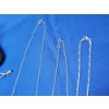 Image 4 : Lot of Sterling Silver Jewelry Including (3) Necklaces, (1) Ring, & (1) Pendant TW: 12.9g