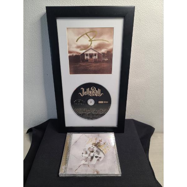Framed Jelly Roll Autographed Photo With Sealed CD - Great Piece For Any Fan!