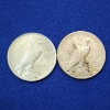 Image 2 : Two United States Silver Peace Dollars: 1923 & 1923-S - 90% Silver
