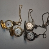 Image 5 : Four Assorted Gold-Tone & Silver-Tone Modern Pocket Watches 