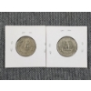 Image 7 : Two United States 1970's Washington Quarters Featuring Filled in Denver Mint Marks ~ Two Mint Errors