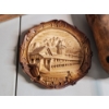 Image 3 : Vintage Wooden Slat Heart Cut-Out Basket, Carved Wall Plaque, Shoe Stretchers