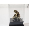 Image 3 : 24K Gold Plated Miniature Gold Miner Figurine 