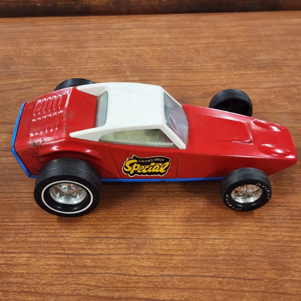 Vintage 1970's Grand Prix Special 10 Inch Metal Toy Car Made By Nylint Corporation in Rockford, Ill 
