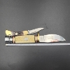 Image 7 : Two Knives: Steel Warrior with Case & Frost Cutlery Little Copperhead Pocketknive