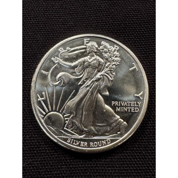 Walking Liberty Half Troy Ounce .999 Fine Silver Coin - Exceptional Condition - Limited Edition
