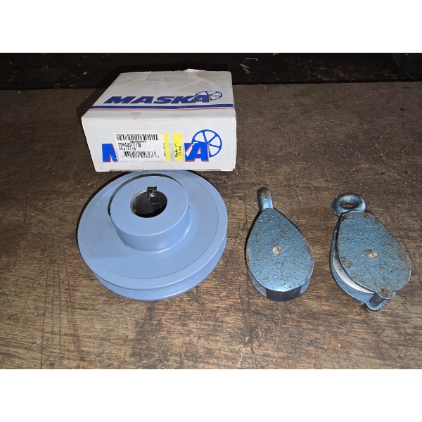 Maska Timing Pulley and 2 Small Pulleys