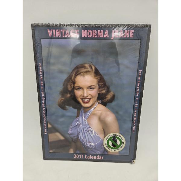 Sealed 2011 Vintage Norma Jean Calendar 