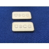 Image 3 : x2 USCG .999 Fine Silver 1 Gram Bars