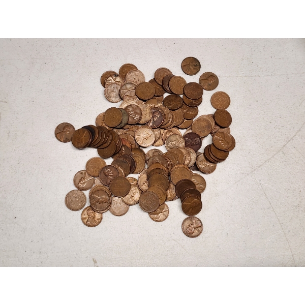1958 Lincoln Wheat Cents - Face Value $1.37