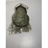 Image 2 : Sterling Collection Unique Purse - Beaded Change Purse - Mirror inside - Wayne Kleski - 635 Grams 