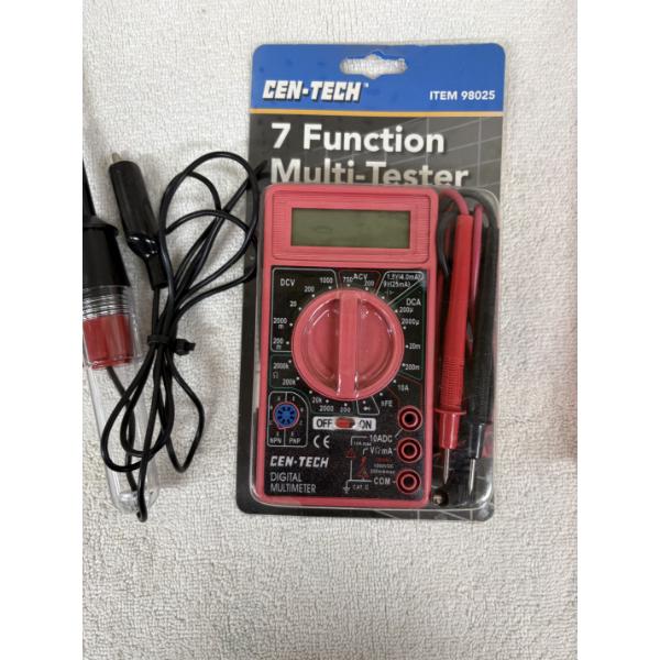 Multimeter - 7 Function Multi-Tester Cen- Tech 