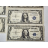 Image 4 : Lot of FIVE U.S. 1935-A Blue Seal Silver Certificates