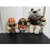 Image 1 : Three Collectable Cleveland Browns Plushies In Good Condition