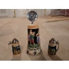 Image 1 : Authentic German Beer Stein Music Box with Stein Salt & Pepper Shakers