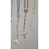 Image 3 : Collection Of Assorted Rosaries & Belleek Porcelain Tulip Votive