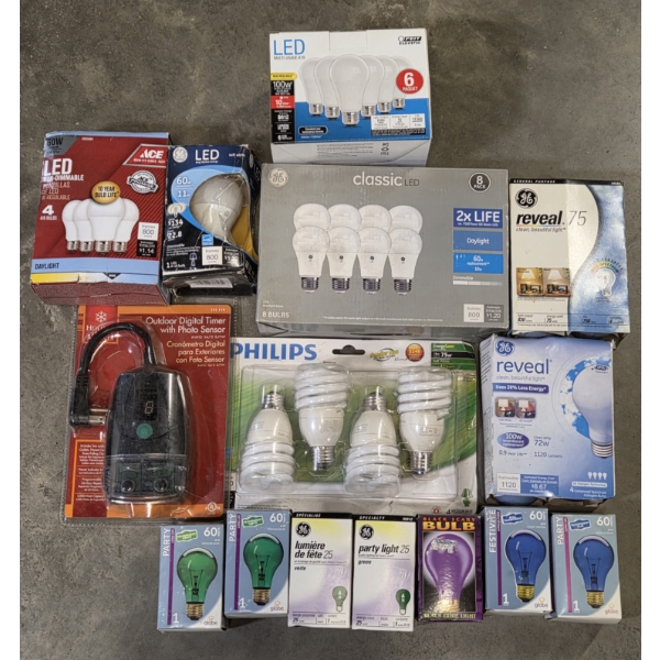 New Light Bulbs And Outdoor Timer Plug