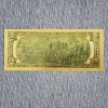 Image 4 : 2ND Amendment Right to Keep & Bear Arms 999999 $2 Gold Foil Note ~ In Mint Condition!