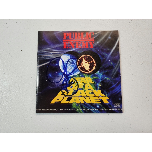 Signed Copy of 1990 Album Booklet "Fear of a Black Planet" by Public 