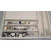 Image 4 : 10"x10" Suede Jewelry Box With Some Costume Jewelry Included
