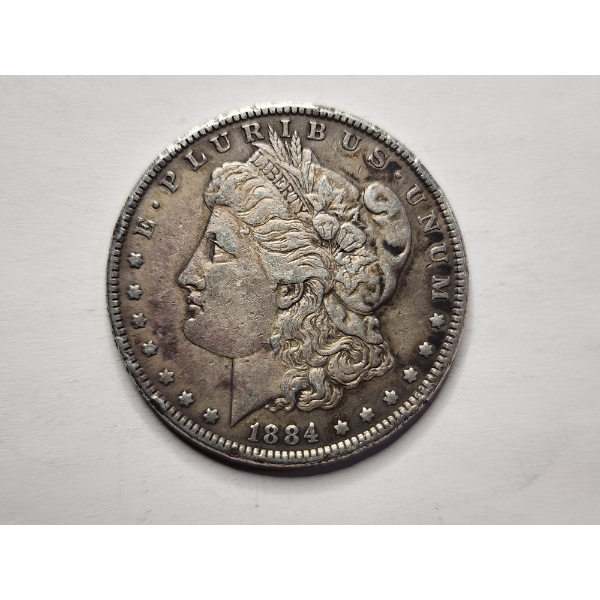 1884 Morgan Silver Dollar - 90% Silver Coin