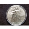 1 Oz .999 Fine Silver 2018 American Eagle Round in Capsule Protector